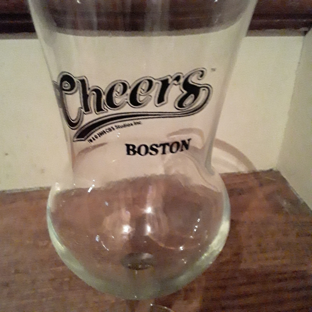 Vintage Colle table CHEERs Boston Designer Glass